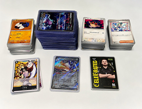 Trading card collection lot - card, |