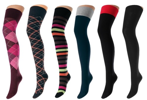 Paar damen overknee - 2,