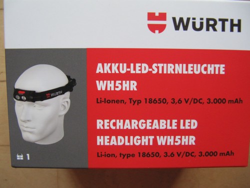 Würth akku led - würth, akku-led-stirnlampe