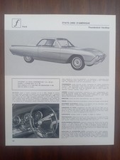 Ford Thunderbird Hardtop, Galaxie Country Squire, Bericht, 1963