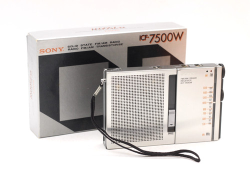 Sony modell icf 7500w - modell, icf-7500w