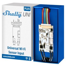 Shelly Plus Uni: WiFi/Bluetooth Smart Modul, Voltmeter, Pulszähler, Sensor