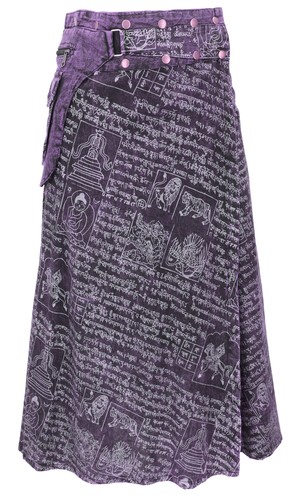 Wickelrock langer rock mit - langer,