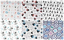 Baumwollstoffe Baumwolle Kinderstoffe Patchworkstoffe Meterware