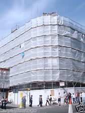 Gerüstfolie 2m x 45m Wasserdicht Planenfolie Klarplanen verschiedene Größen