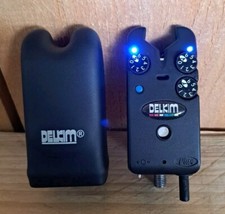 Delkim Tx-i Plus BLAU Funkbissanzeiger / Bissanzeiger / Karpfenbissanzeiger Wels