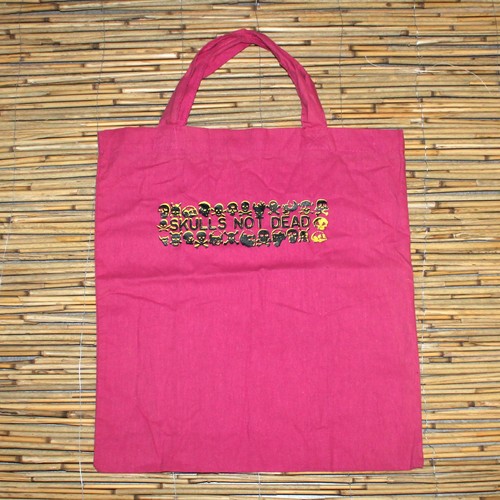 Stofftasche skulls not dead - stofftasche,