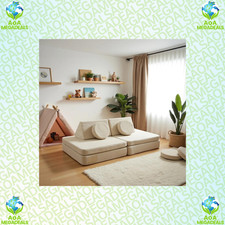 Spielsofa Kindersofa XXL Kiki Koala 6-teilig beige OEKO-TEX® zertifiziert NEU🔝