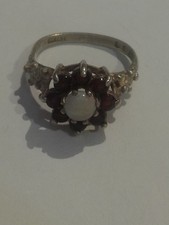 Vintage Opal und Granat