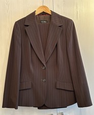 Brauner Business Anzug von Gil