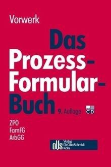 Das prozess formularbuch - das, prozess-formularbuch