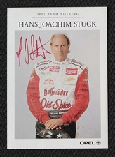 15698 Hans-Joachim Stuck Motorsport Autogrammkarte original signiert