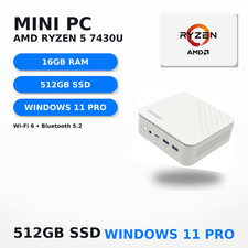 Mini PC Ryzen 5 7430U | 16GB