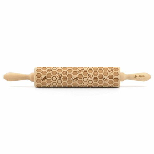 Folkroll teigrolle bienenwaben - folkroll,