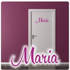 Wunschname Name Türaufkleber Wandtattoo Kinderzimmer Wandaufkleber T096