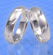 2 Hochzeitsringe Verlobungsringe Eheringe , Silber 925,  Gravur Gratis , J6x