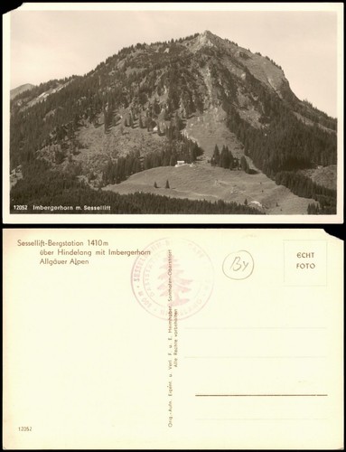 Ansichtskarte bad hindelang - bad,