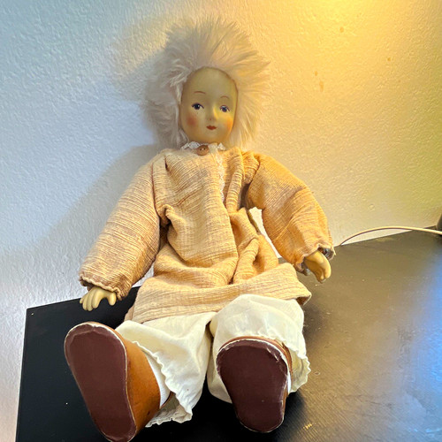 Vintage porzellanpuppe - , –