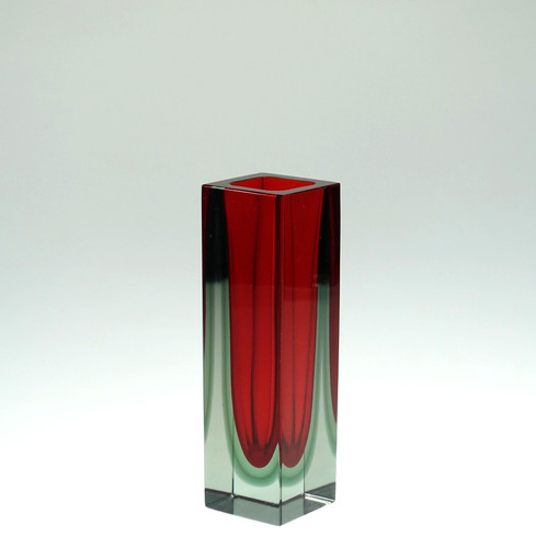 Murano glas block vase design - glas,