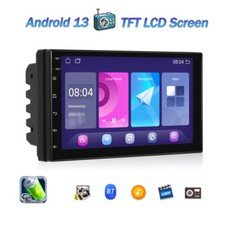 Doppel 2DIN 7" Android 13 AUTORADIO mit Navigation NAVI BLUETOOTH USB GPS 1+16G