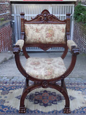 Armlehnsessel/ Scherenstuhl