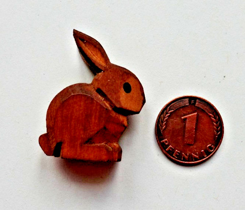 Hase sitzend sehr klein - hase, klein,