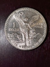 Silbermünze 1 Oz, Libertad Plata Pura 1985, Mexiko, Mexico