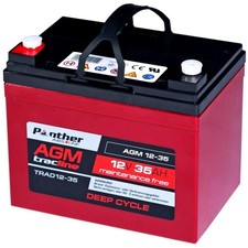 Panther Bleiakku 35Ah AGM Batterie Solar Golf Caddy Cart ers 32Ah 33Ah 36Ah