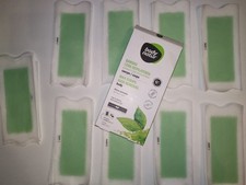 144 Kaltwachsstreifen Enthaarungswachs Für Körper Matcha Vegan Mit Pflegetüchern