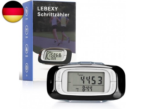 Lebexy schrittzähler clip - schrittzähler,