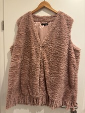 Fellweste Altrosa Kuschelweich