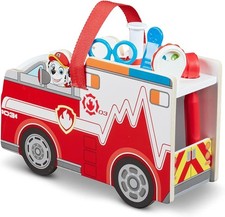 PAW Patrol Marshalls Rettungswagen aus Holz Melissa & Doug Arztkoffer