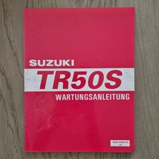 Wartungsanleitung Werkstatthandbuch Suzuki TR 50 S Modelljahr 1998