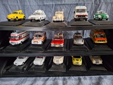 Atlas Modellauto Rettungswagen / Post / Polizei 15× 1:43 unbespielt