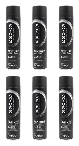 Syoss texture haarspray mit - haarspray,