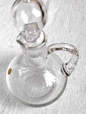 Bauchige Karaffe Glas WMF mit