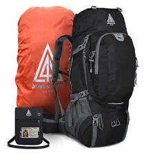 Adventure 4 Life - Hochwertiger Wanderrucksack/Trekkingrucksack 60L + RFID-Bag 