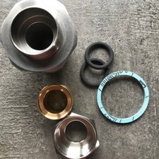 SKF Vogel Verschraubung 1" zoll Rohr Ø16,5 Edelstahl V4A  6 Kt 41 Länge 59 mm 