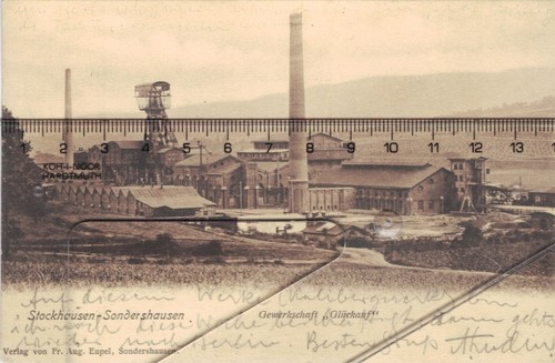Sondershausen kaliwerk - ak,