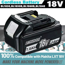 18V/7,0Ah für Makita Li-Ion