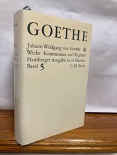Goethe werke hamburger ausgabe - goethe,