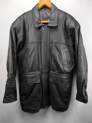 Herren lederjacke schwarz - lederjacke, gr