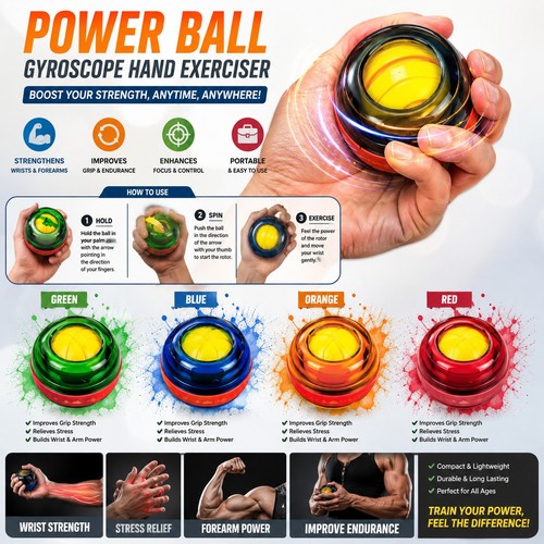 Powerball gyroskopischer - powerball,