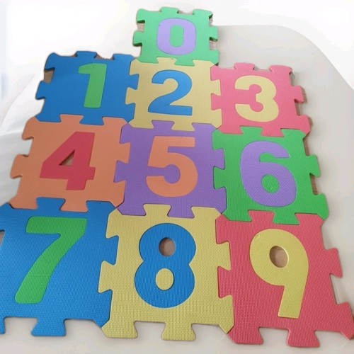 Baby puzzlematten mit zahlen - baby,