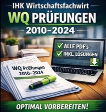 WQ Prüfungsaufgaben