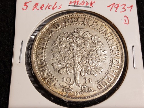 Reichsmark weimarer - 5, reichsmark,
