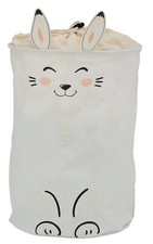 Lüttenhütt Wäschesack Wäschetonne Lovis mit Hasen-Motiv Höhe ca. 50 cm Sammler