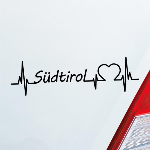 Auto aufkleber südtirol puls - südtirol,