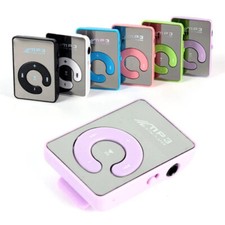 C Key Portable HiFi Mini Clip USB MP3 Player Walkman Music Support Micro TF Card
