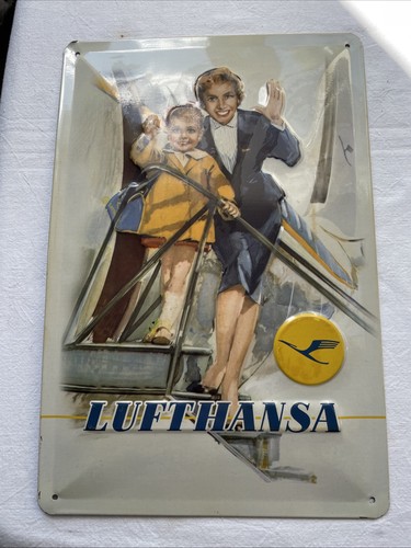 Blechschild lufthansa kind - blechschild,